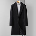 Woolen Coat Men's Business Korean Version