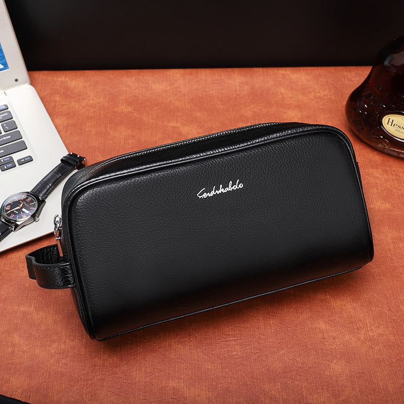 Mens Clutch Wallet Leather Bag Mens Handbag