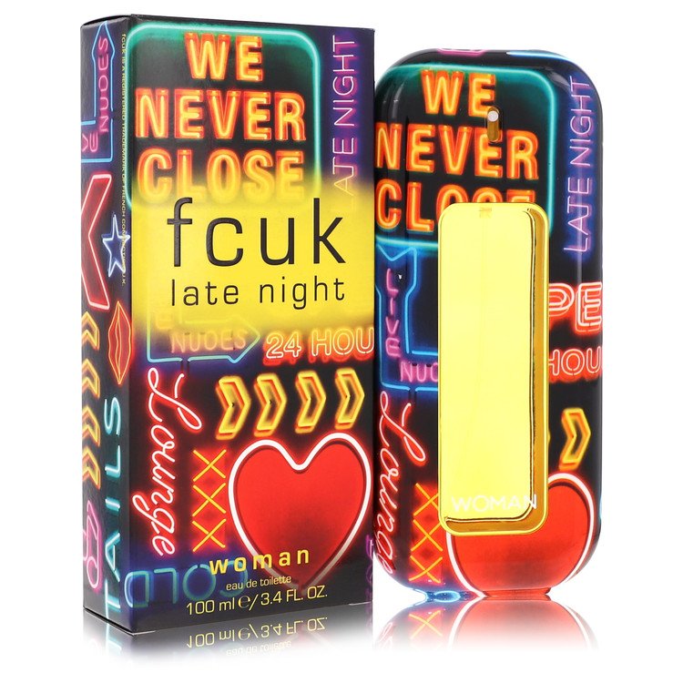 FCUK Late Night von French Connection Eau De Toilette Spray 100 ml für Damen