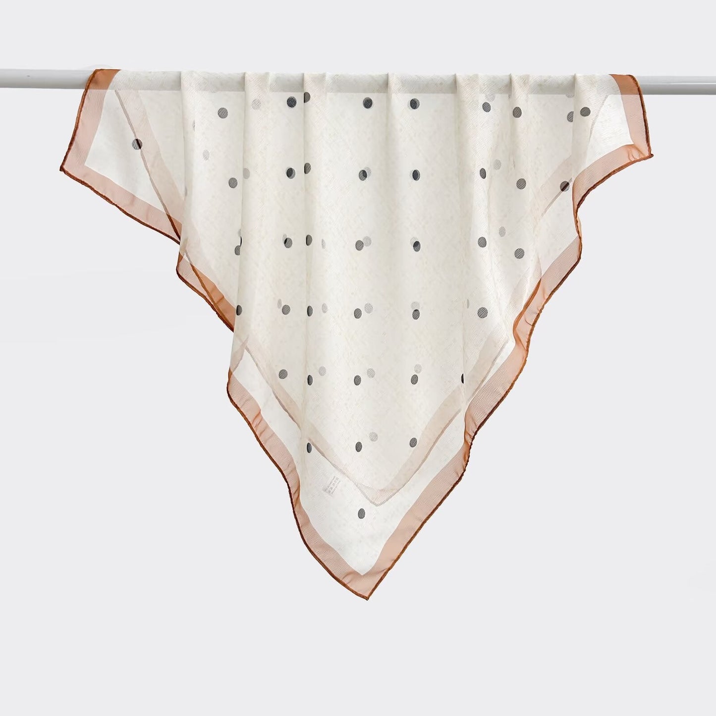 Versatile Printed Thin Square Scarf