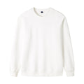 320g Straight Shoulder Pure Cotton Autumn Long Sleeve Round Neck Solid Color Sweatshirt Customized