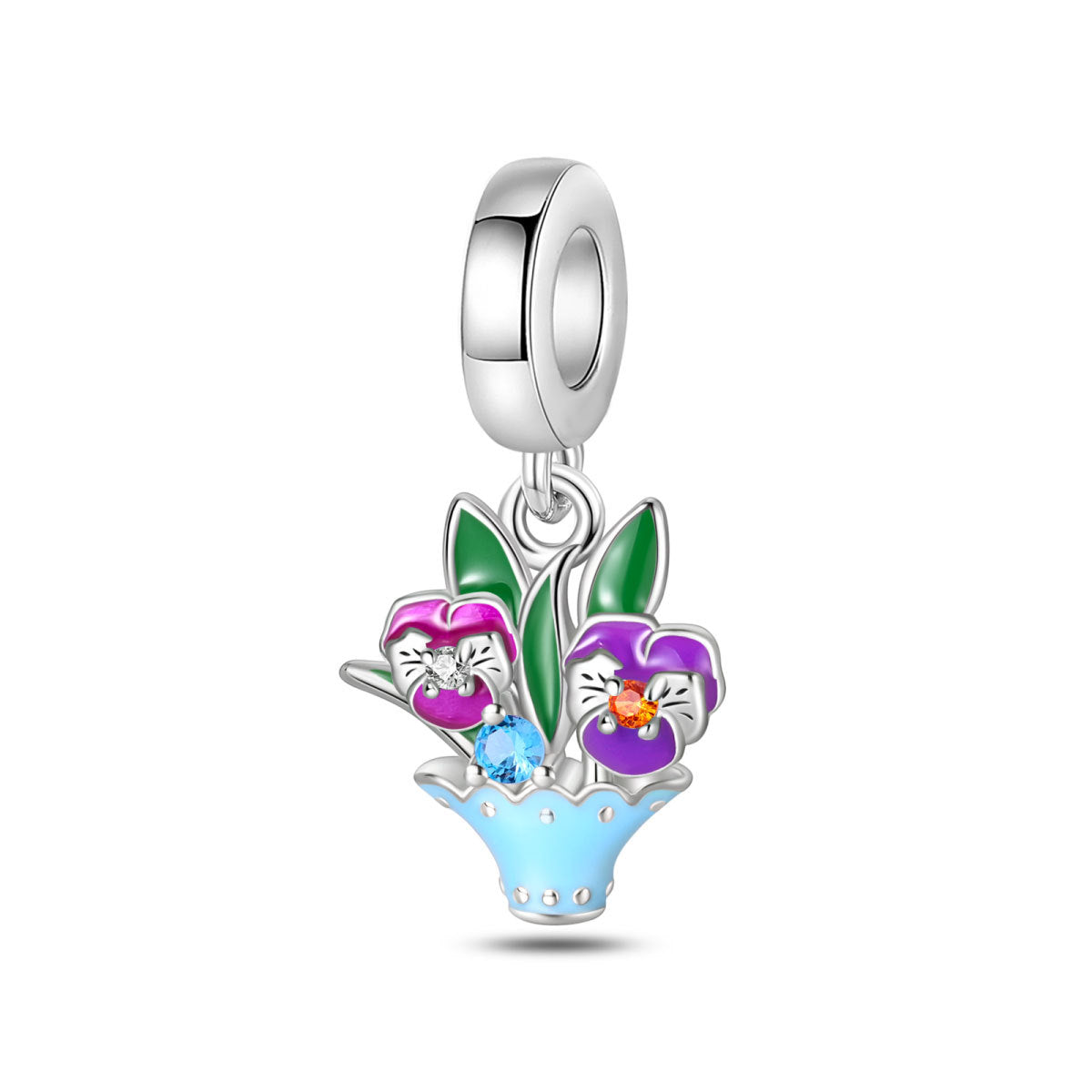 Silver-plated DIY Bracelet Charms And Pendants