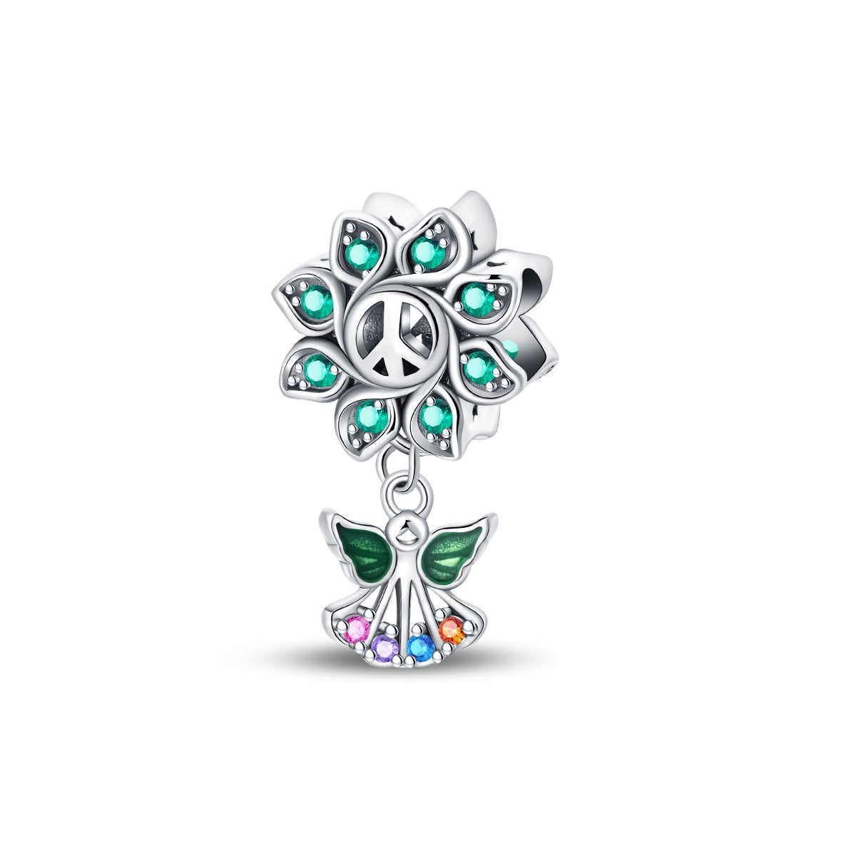 Pendant Bracelet DIY Protective Heart-shaped Bead Jewelry Accessories