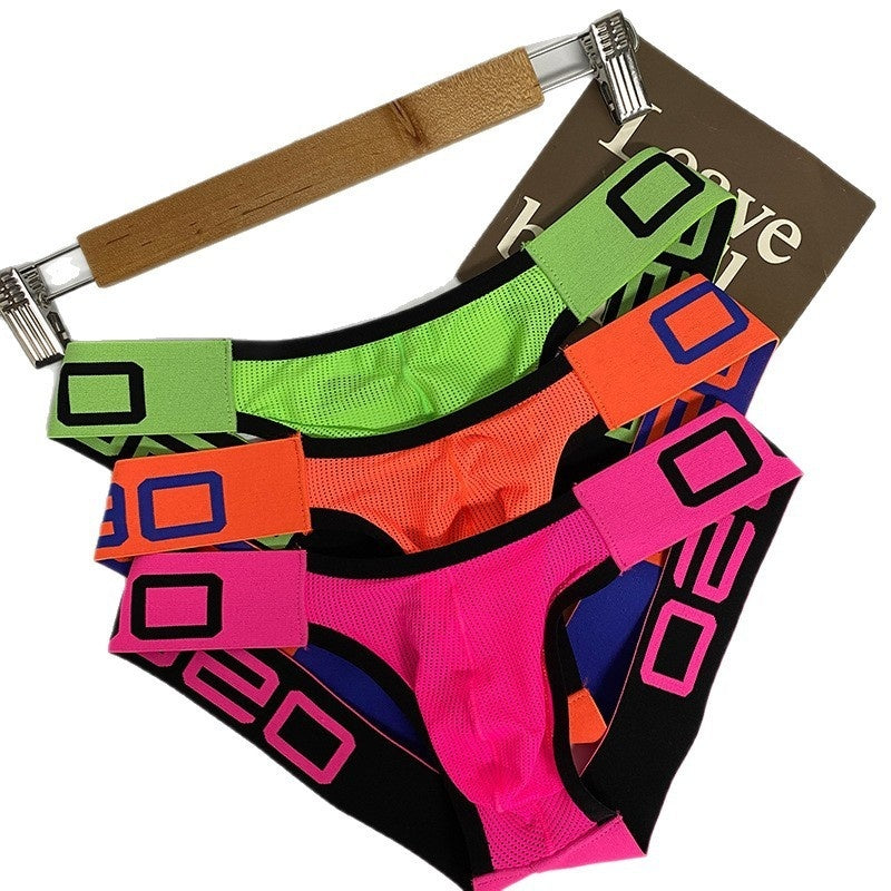 Mens Streetwear Sporty Plus-size Thong For Nightclubs