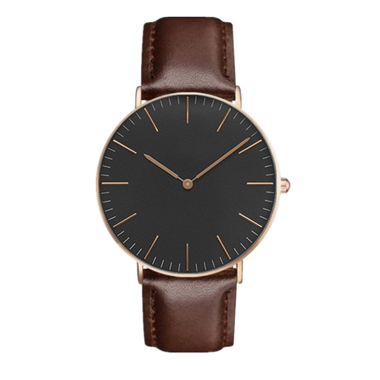 Mens And Womens Quartz Wristwatches Fashionable