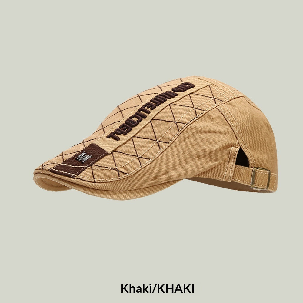 Fashionable Versatile Casual Beret A Vintage Sunshade Painters Cap
