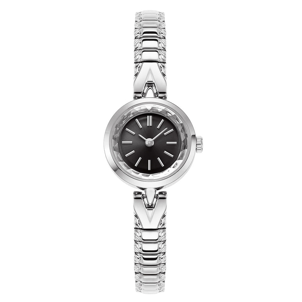 Womens Kaleidoscope Dial Vintage-style Quartz Gold Watch