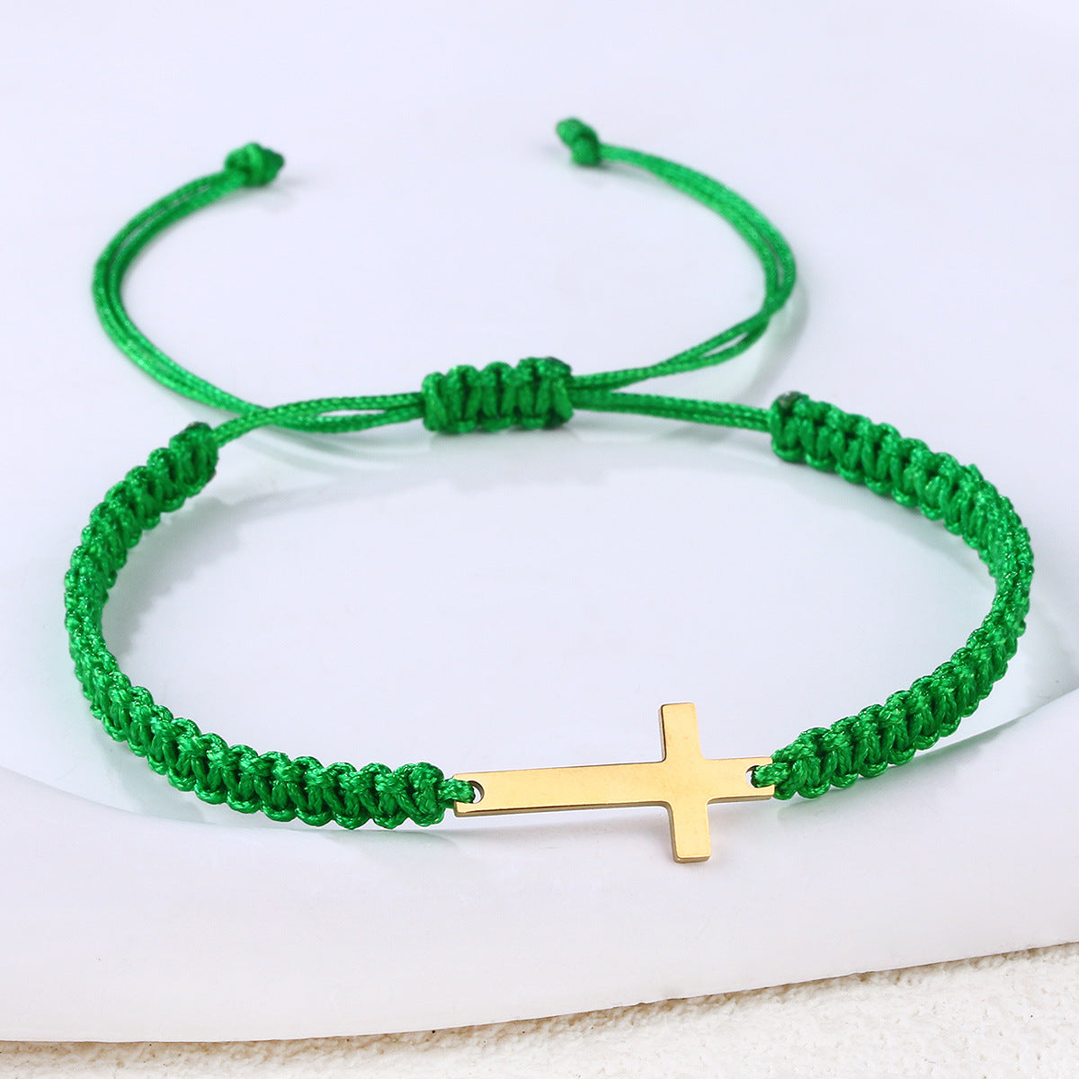 Handmade Bracelet Women's European And American Colorful Stainless Steel