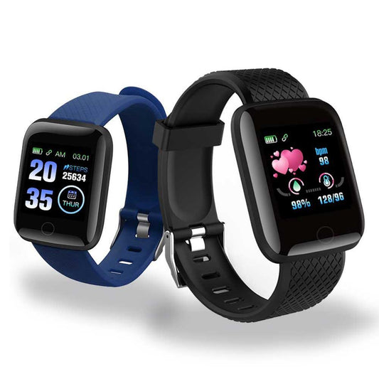 D13 Smart Watches 116 Plus With Heart Rate Watch Smart Wristband Sports Watches With Waterproof Protection For Android Sistems