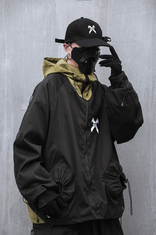 Veste de grimpeur industrielle noire HiJ14