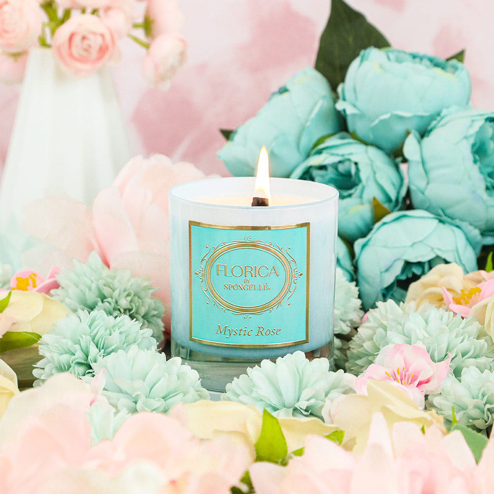 Bougie Rose Mystique | Florica
