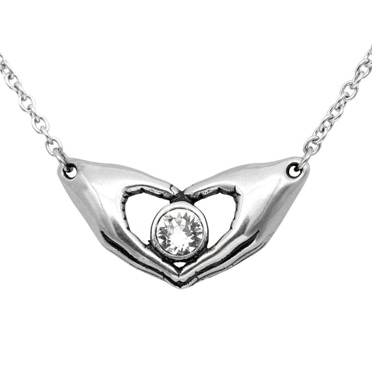 Collier Petit "Amies Pour Toujours" avec Cristal Swarovski