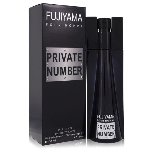 Fujiyama Private Number von Succes De Paris Eau De Toilette Spray 100 ml für Herren