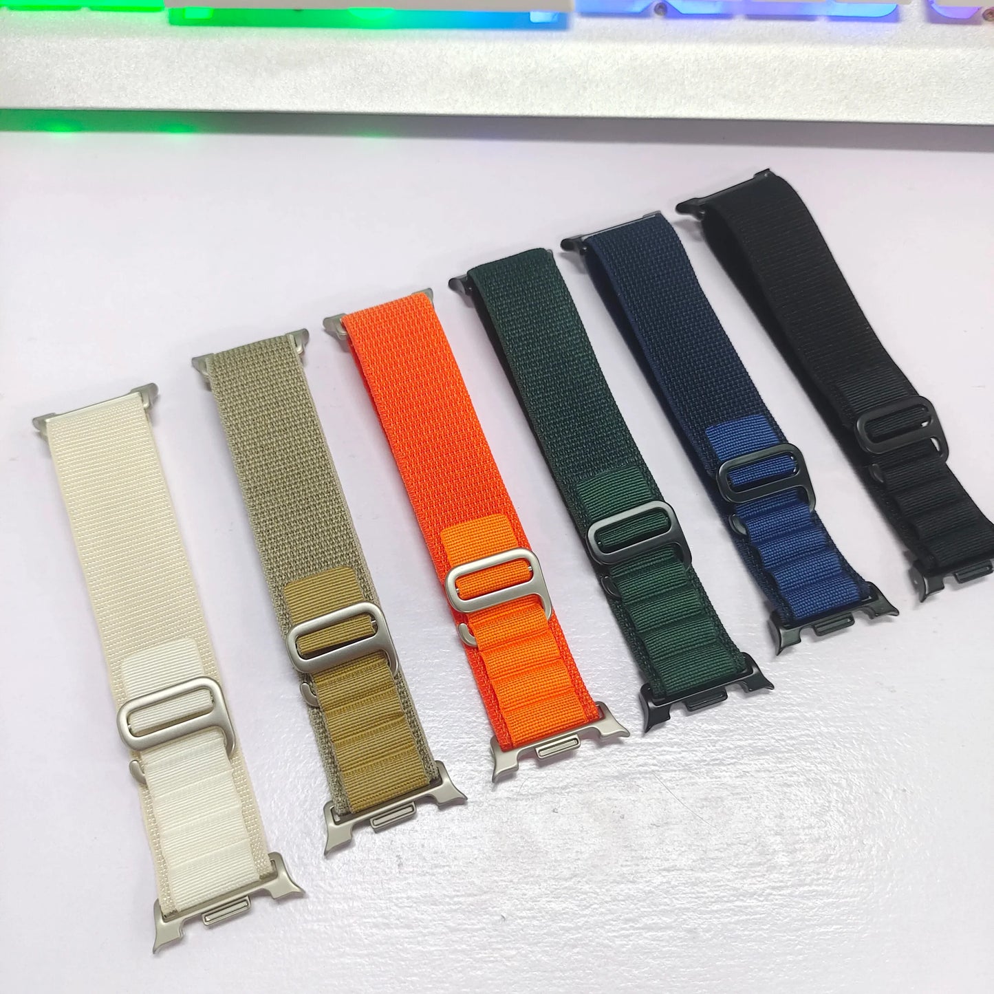 Galaxy Watch 8 Galaxy Watch 8 Classic Nylonarmband - Atmungsaktiv Robust