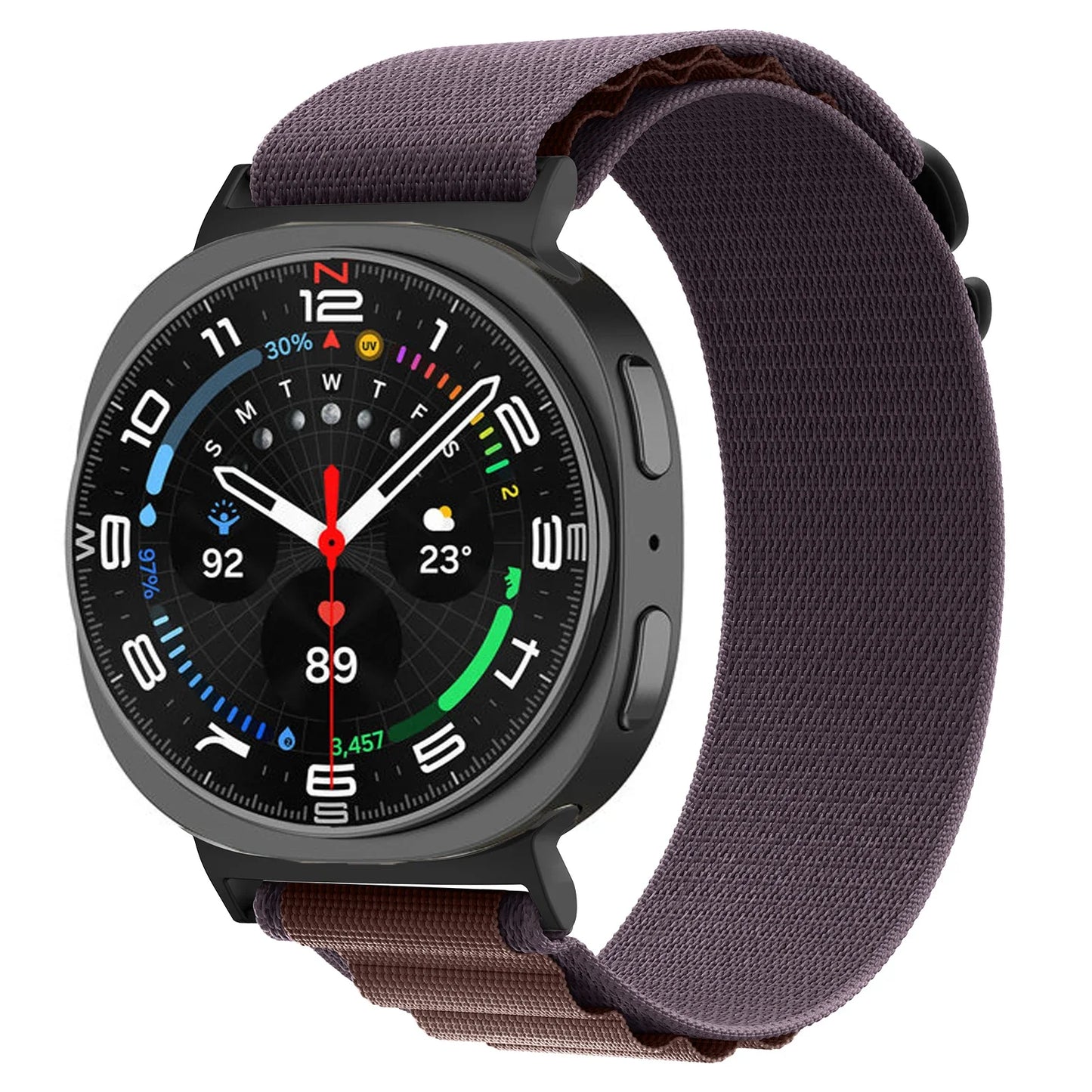 Galaxy Watch 8 Galaxy Watch 8 Classic Nylonarmband - Atmungsaktiv Robust