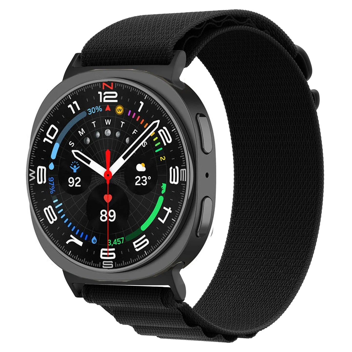 Galaxy Watch 8 Galaxy Watch 8 Classic Nylonarmband - Atmungsaktiv Robust