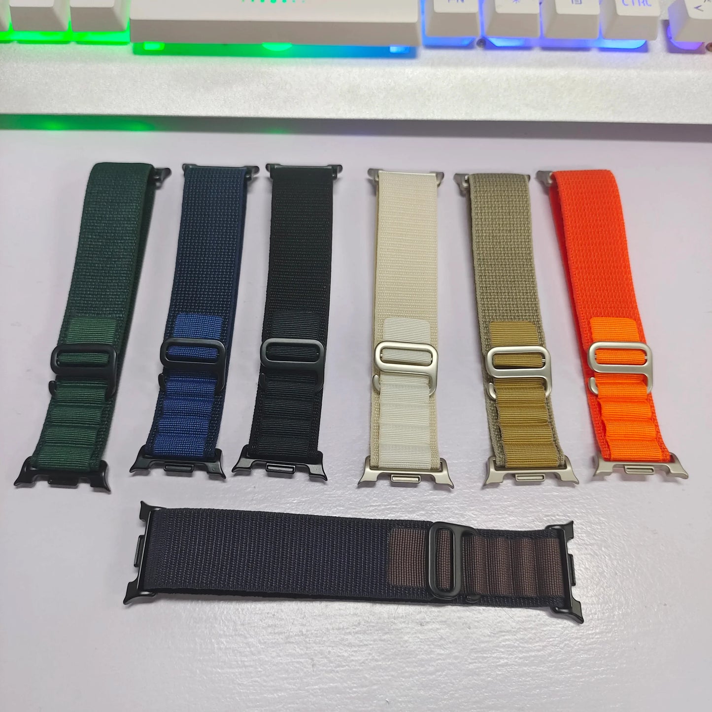 Galaxy Watch 8 Galaxy Watch 8 Classic Nylonarmband - Atmungsaktiv Robust