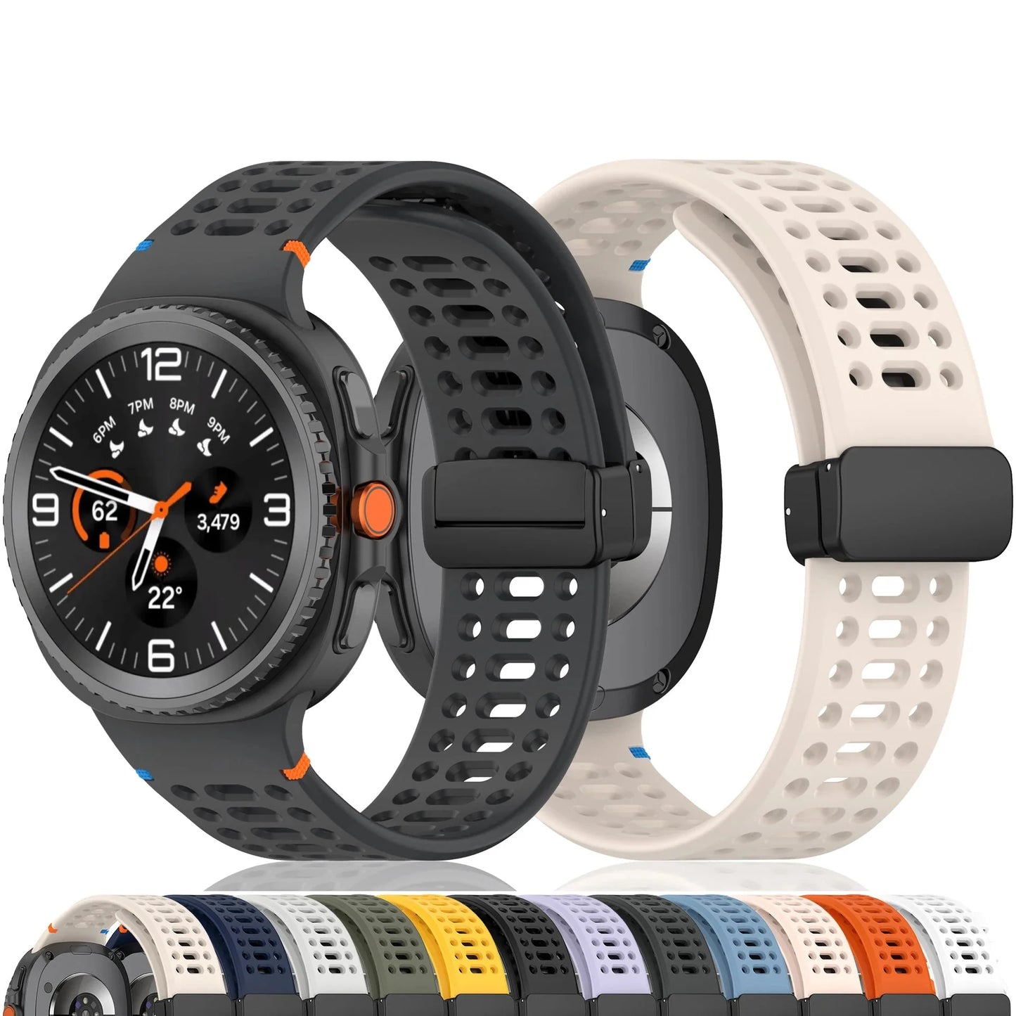 Galaxy Watch8 Galaxy Watch8 Classic Silikonarmband - Weich Wasserdicht