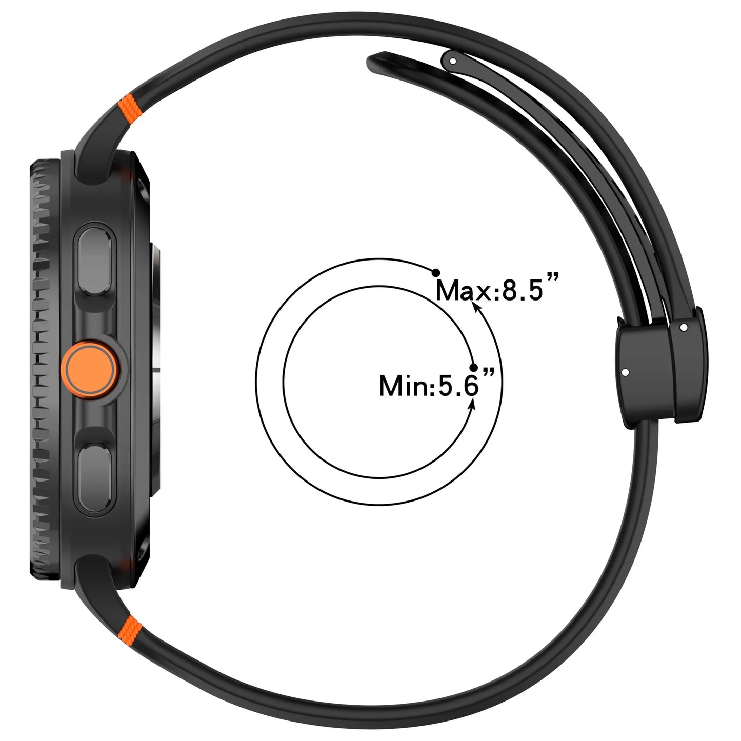 Galaxy Watch8 Galaxy Watch8 Classic Silikonarmband - Weich Wasserdicht