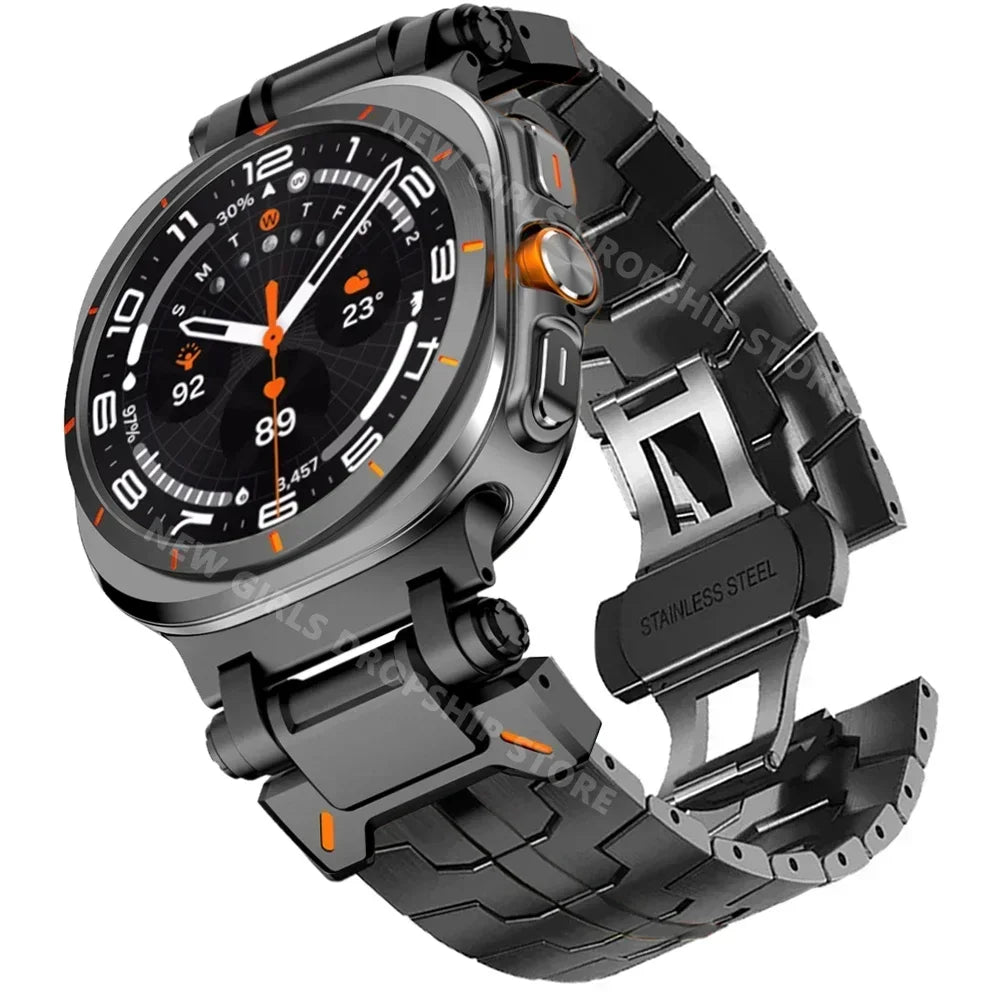 Galaxy Watch 8 Galaxy Watch 8 Classic Bracelet en acier inoxydable - Poli