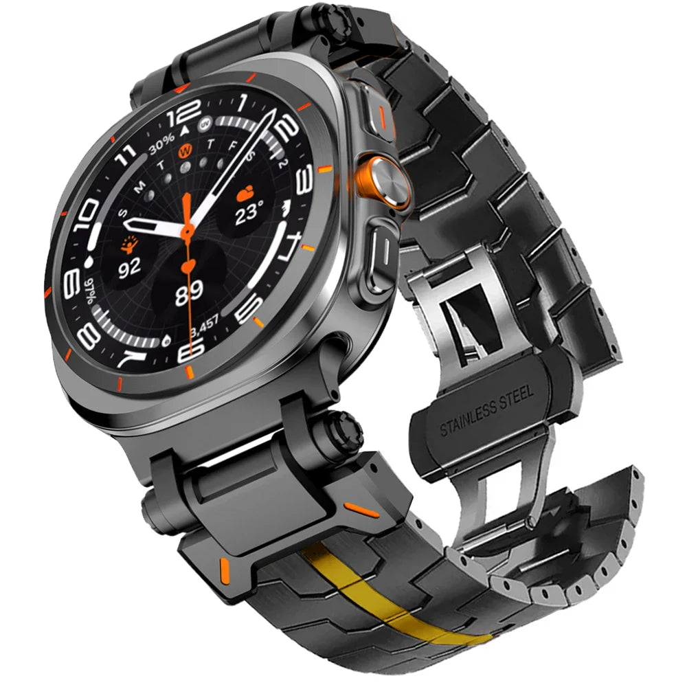 Galaxy Watch 8 Galaxy Watch 8 Classic Bracelet en acier inoxydable - Poli
