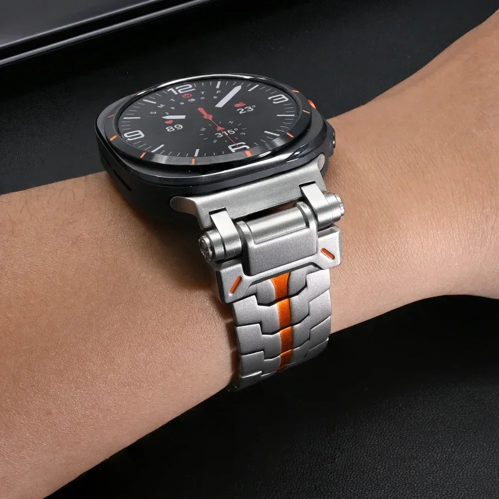 Galaxy Watch 8 Galaxy Watch 8 Classic Bracelet en acier inoxydable - Poli