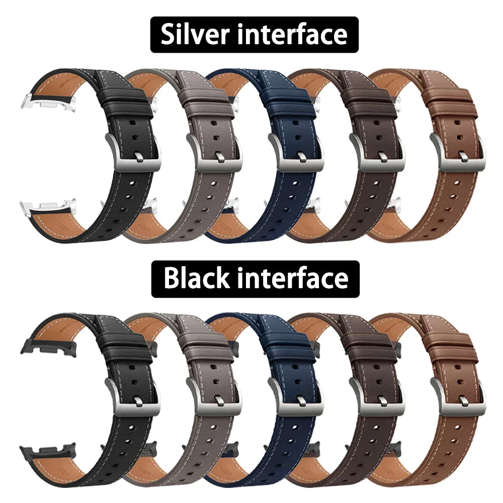 Bracelet en cuir véritable Galaxy 8 et Galaxy 8 Classic