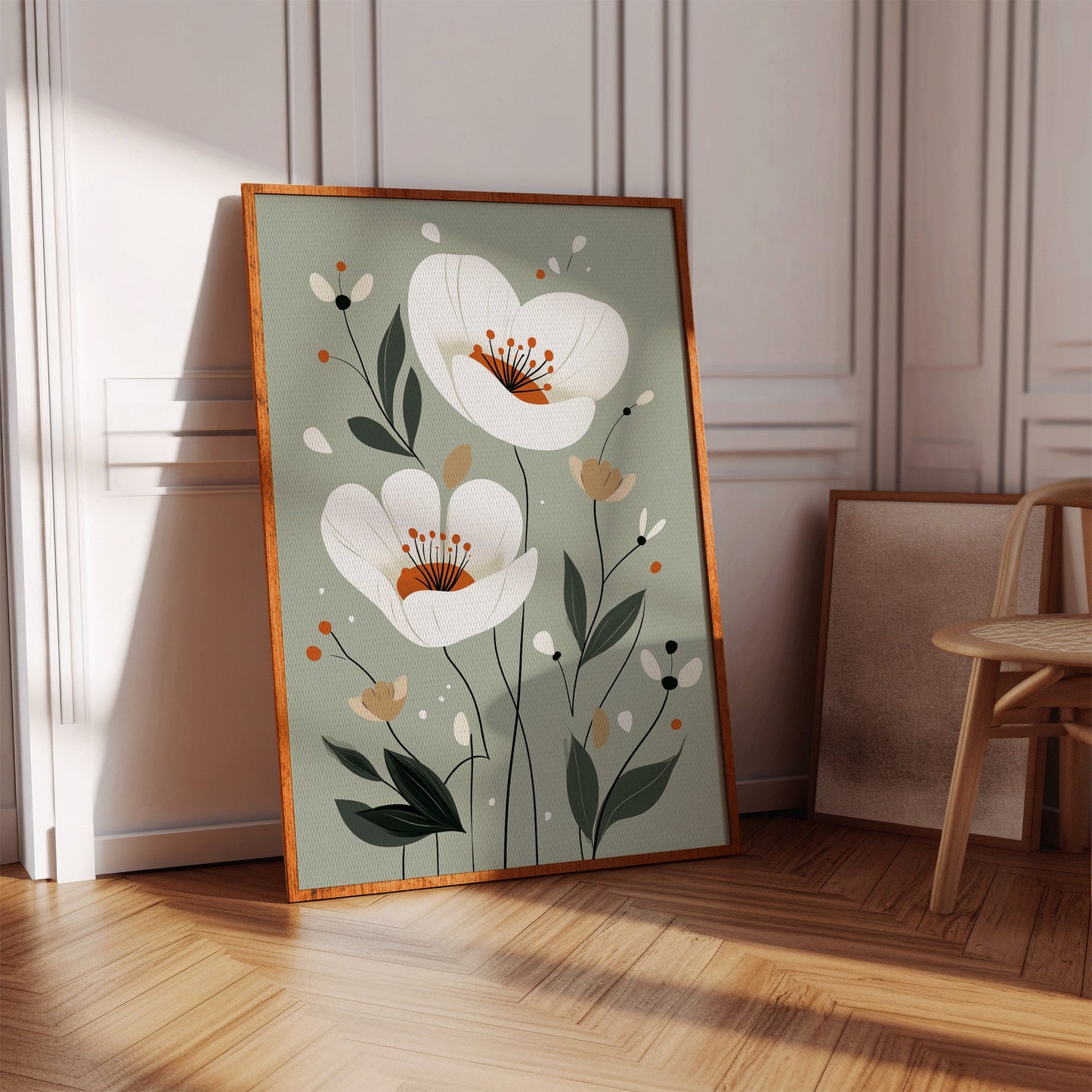 Fleurs Tranquilles - Art Floral Minimaliste