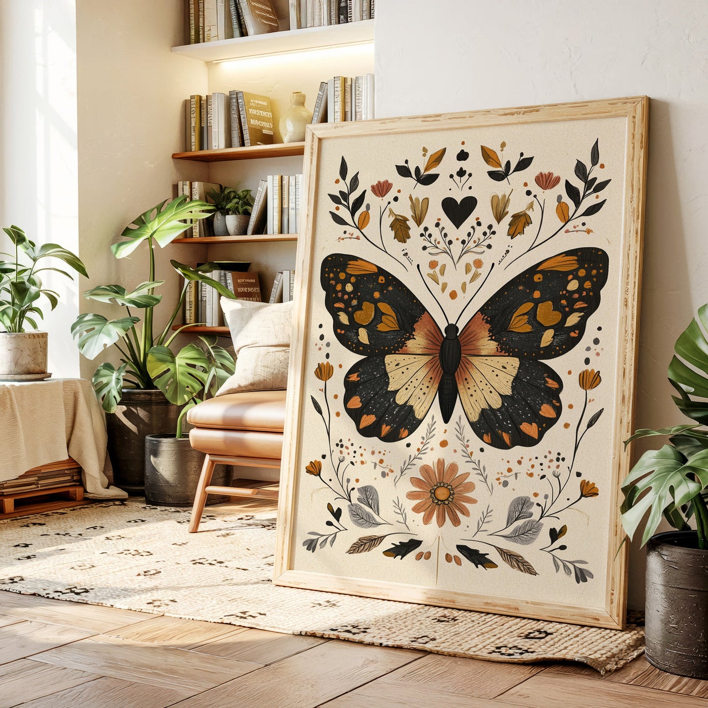 Autumn's Winged Butterfly