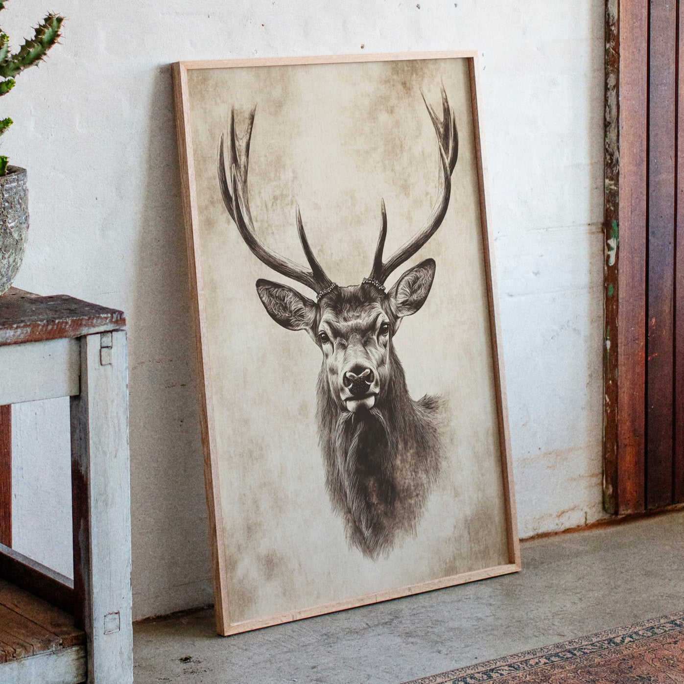 Cerf rustique