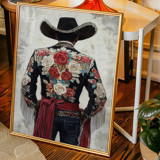 Purpurroter Grenz-Cowboy
