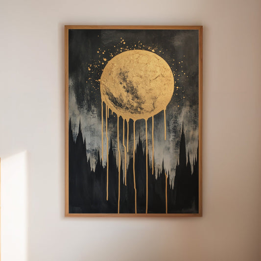 Rêverie de l'éclipse dorée