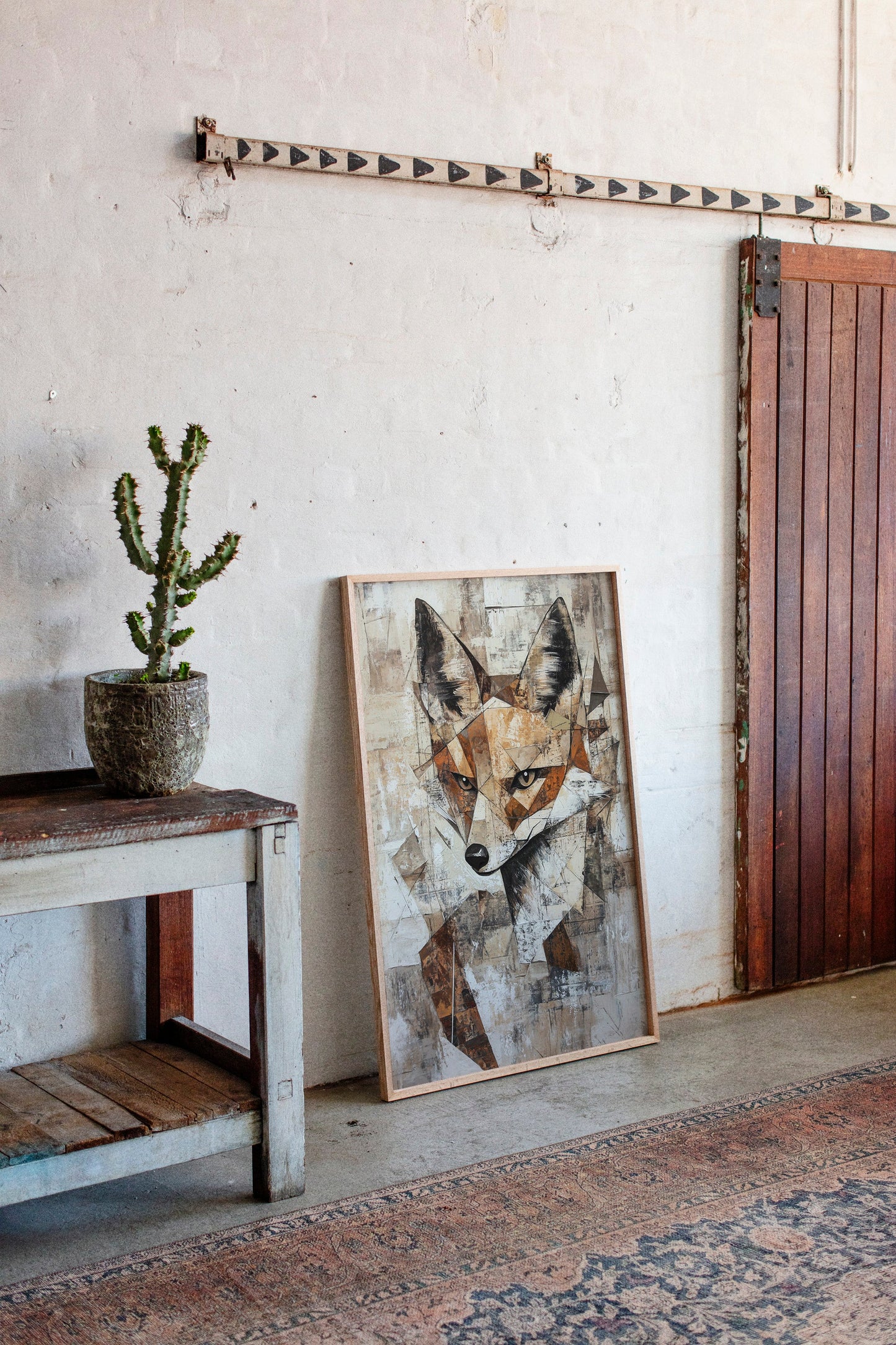 Rêverie rustique du renard