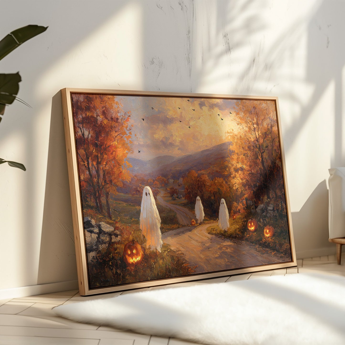 Unter dem goldenen Schleier des Herbstes