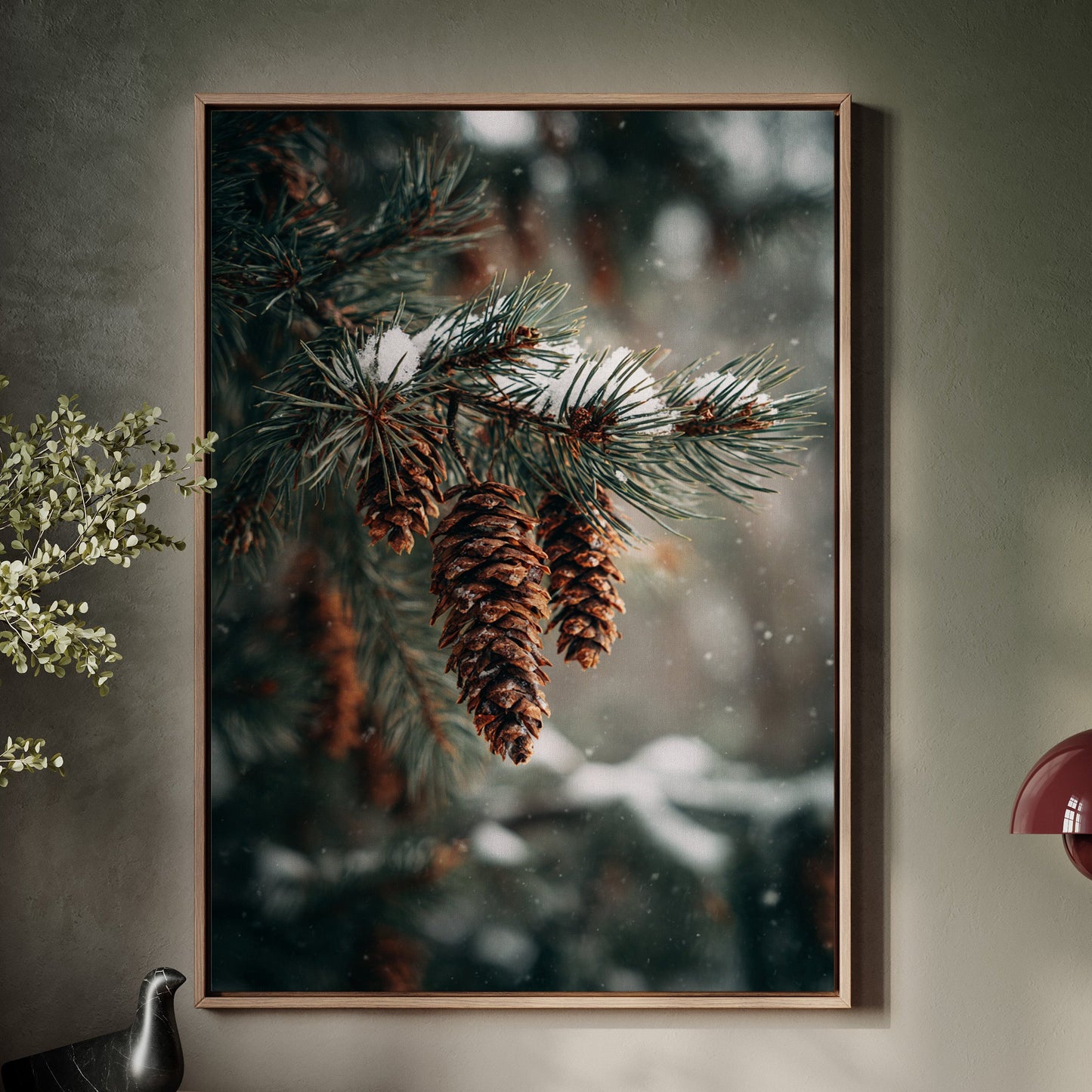 Sous le poids de l'hiver