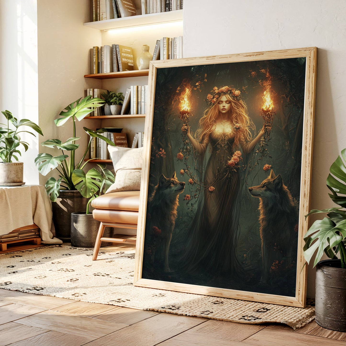 Rêverie enchantée du crépuscule