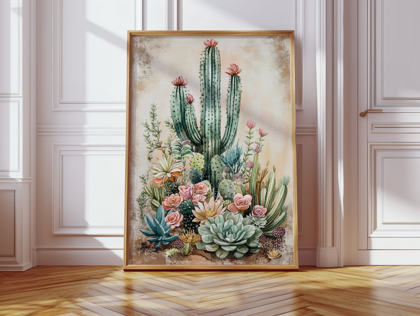 Rêverie du désert de cactus