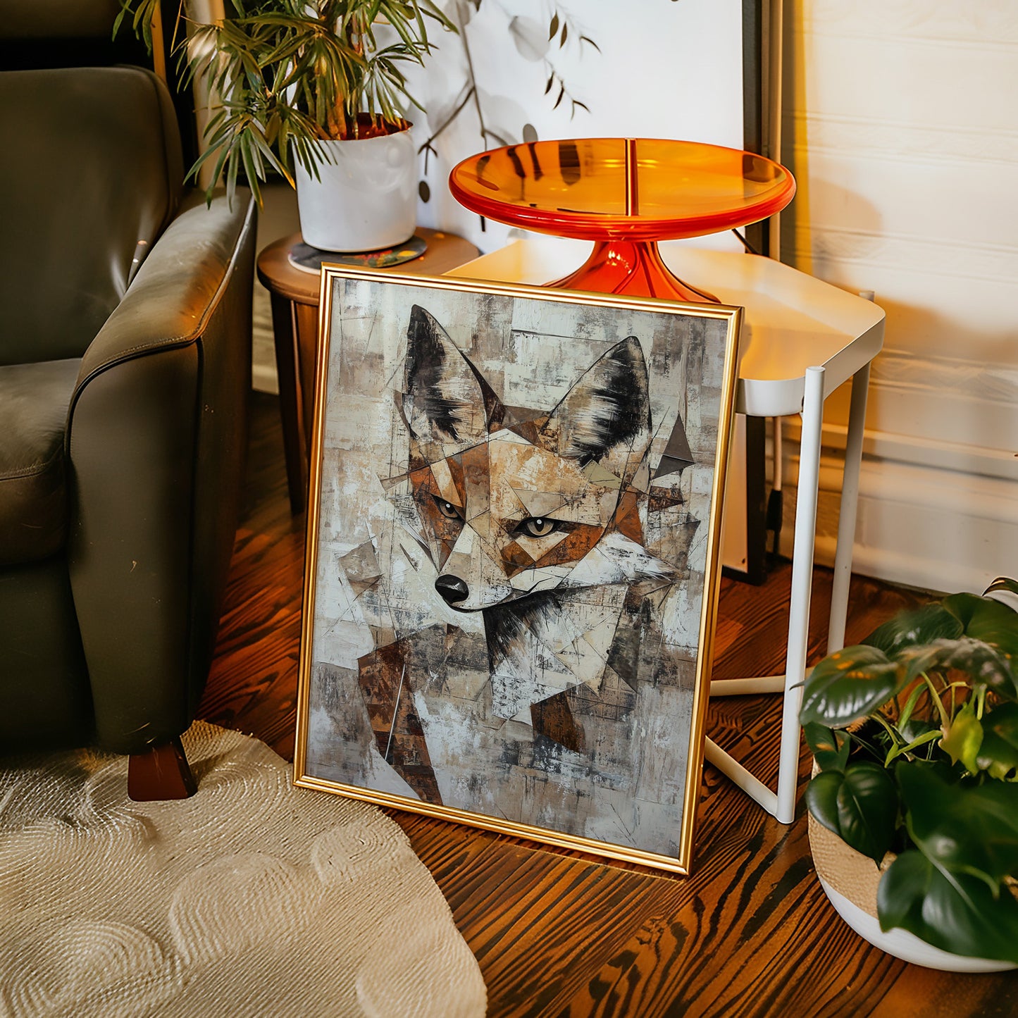 Rêverie rustique du renard