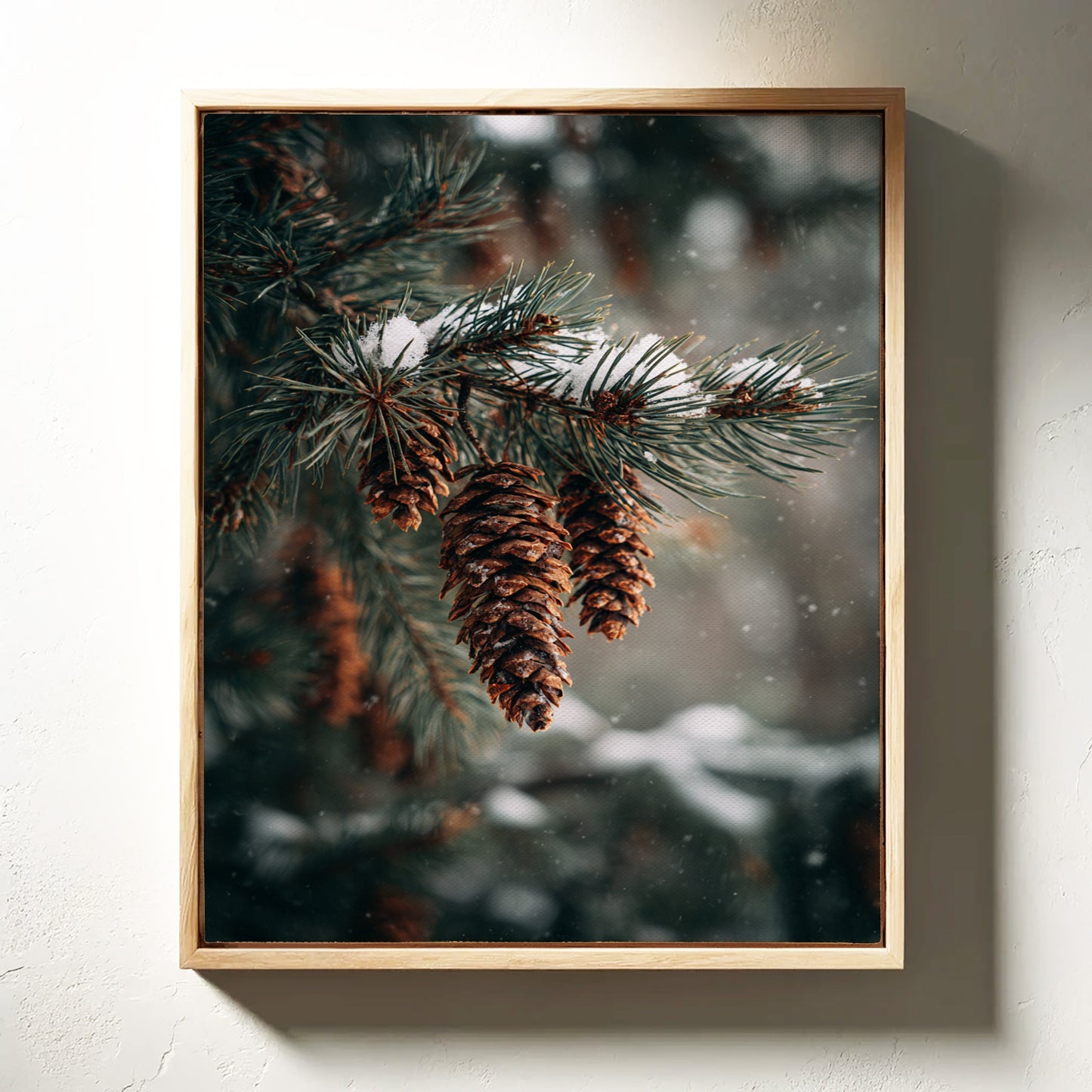 Sous le poids de l'hiver