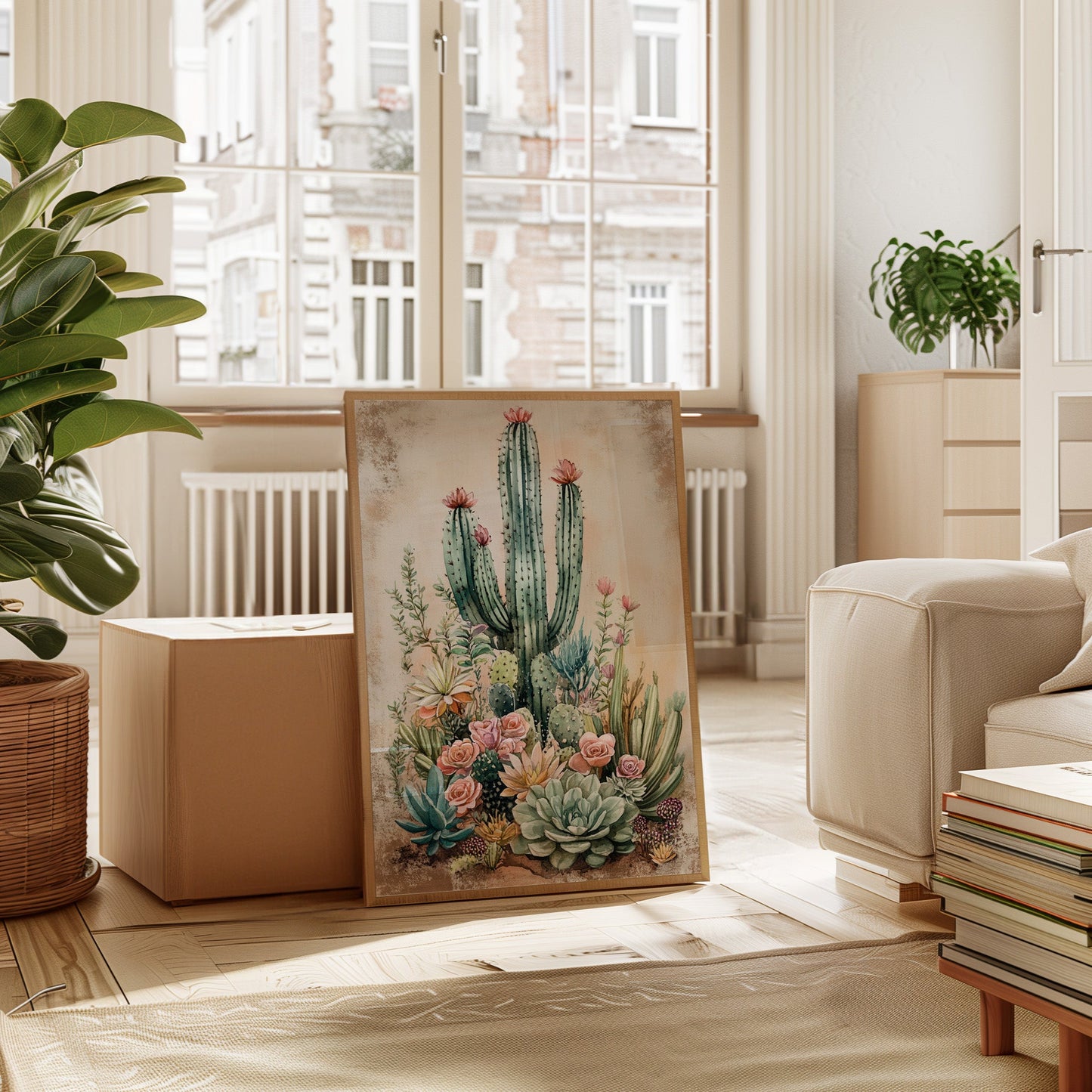 Rêverie du désert de cactus