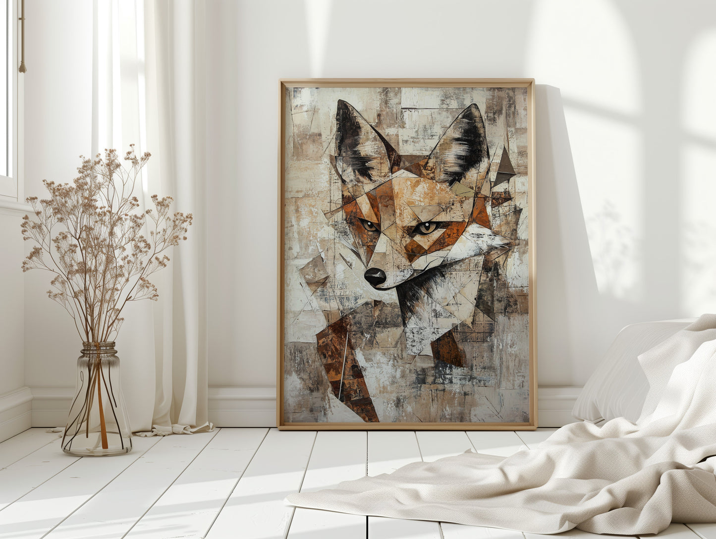 Rêverie rustique du renard