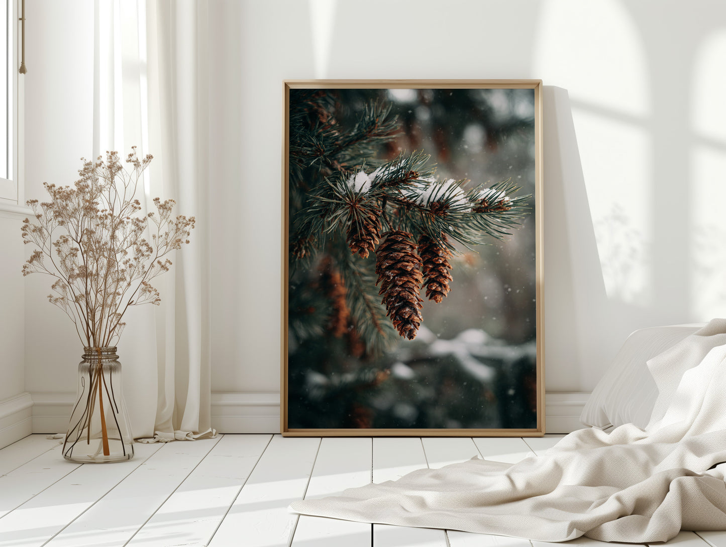 Sous le poids de l'hiver