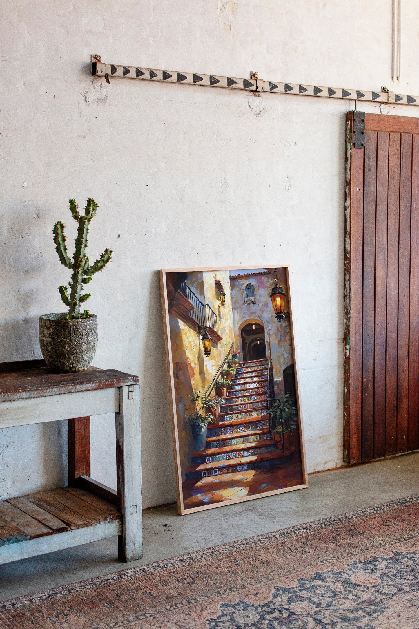 Steps Adorned in Colorful Tales