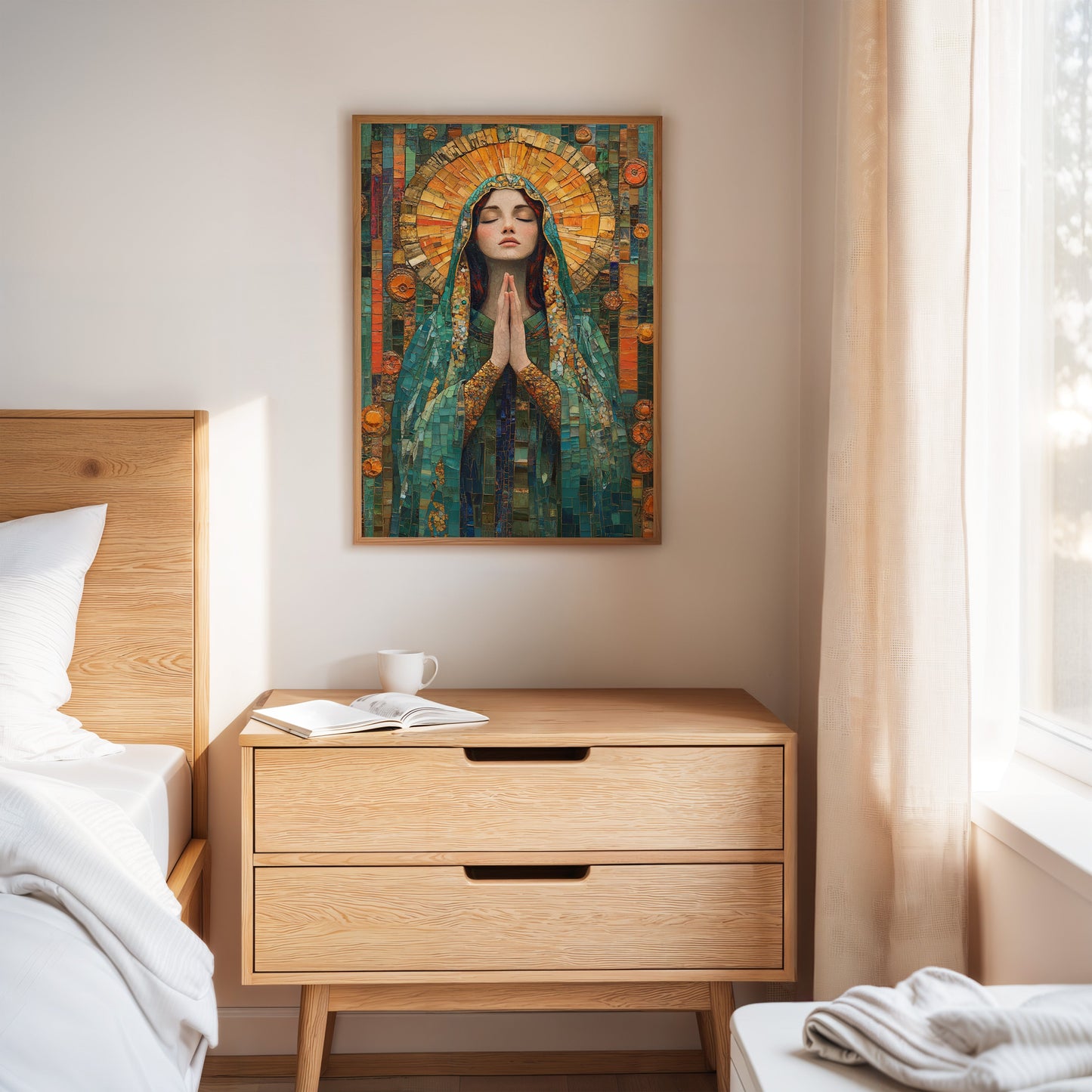 Serenity in Mosaic Light