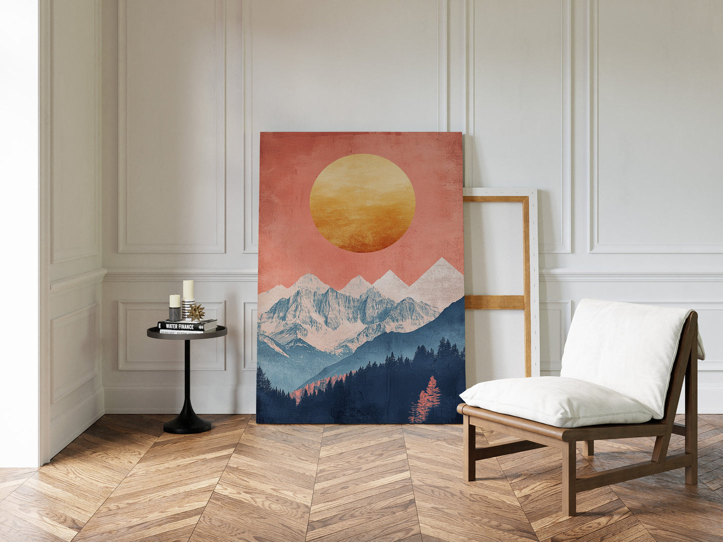 Rêverie des cimes ensoleillées