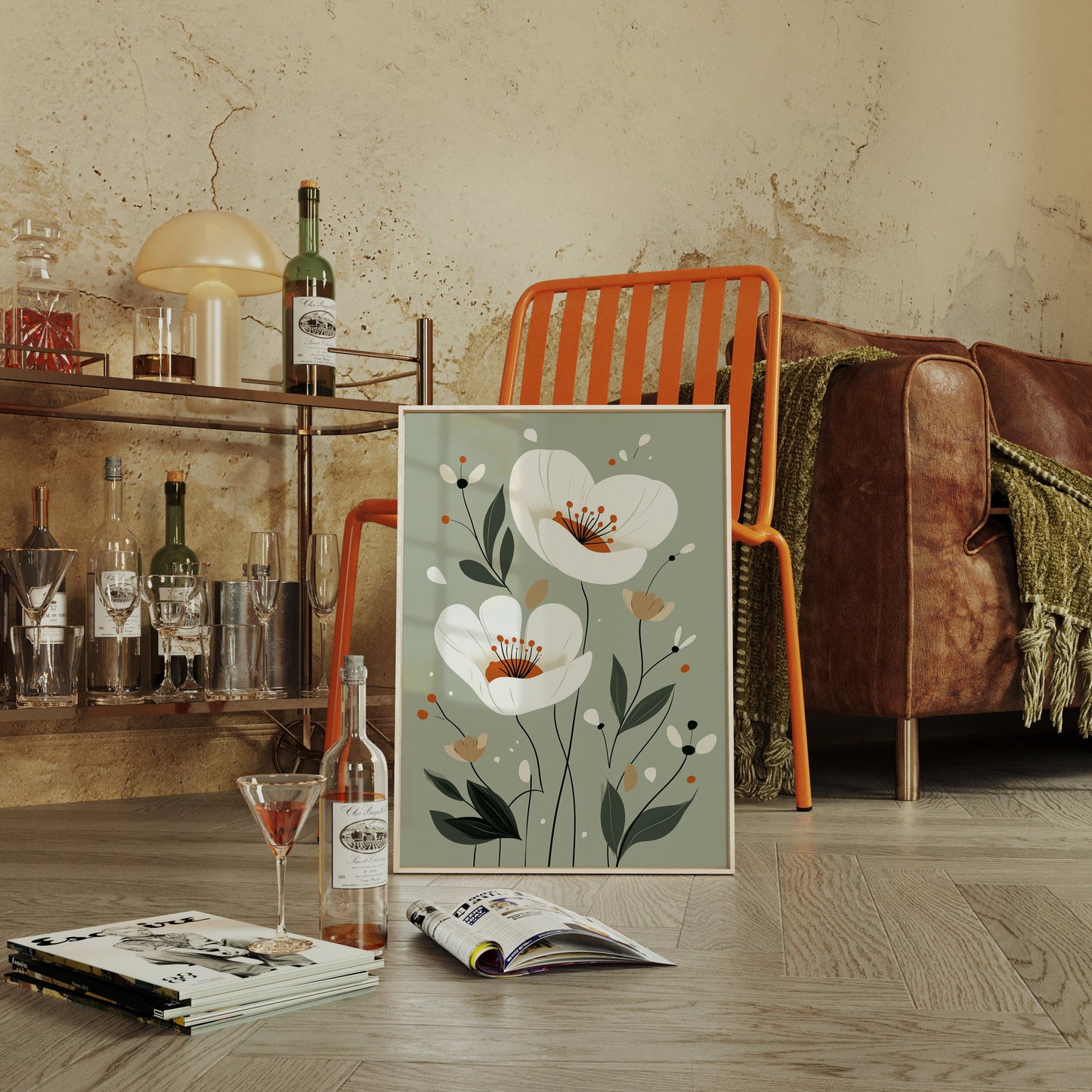 Fleurs Tranquilles - Art Floral Minimaliste
