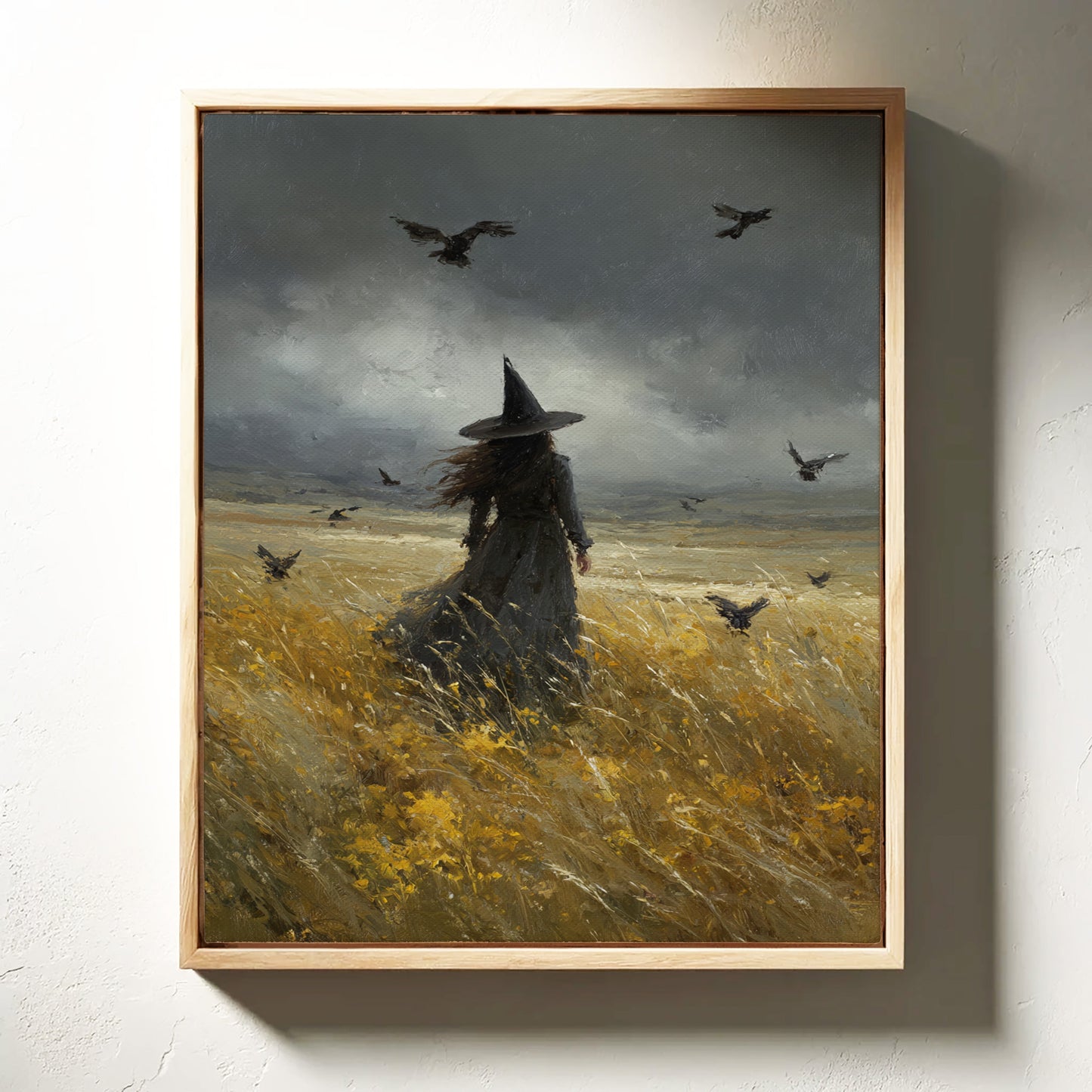 Quand les corbeaux dansent avec le vent