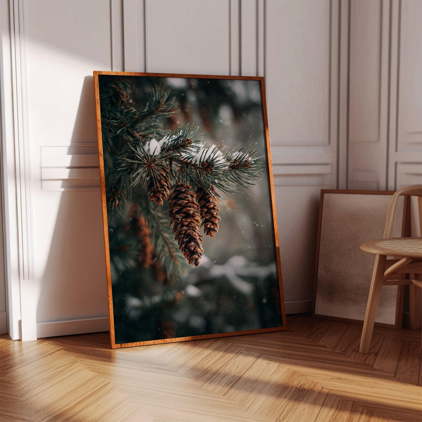 Sous le poids de l'hiver