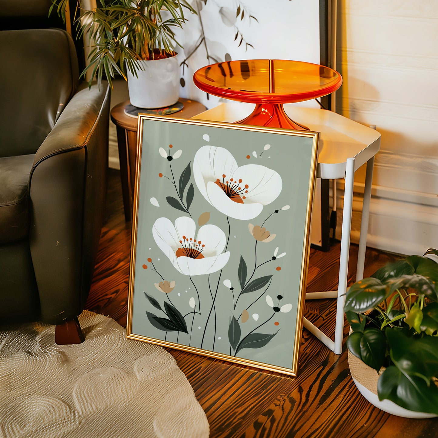 Fleurs Tranquilles - Art Floral Minimaliste