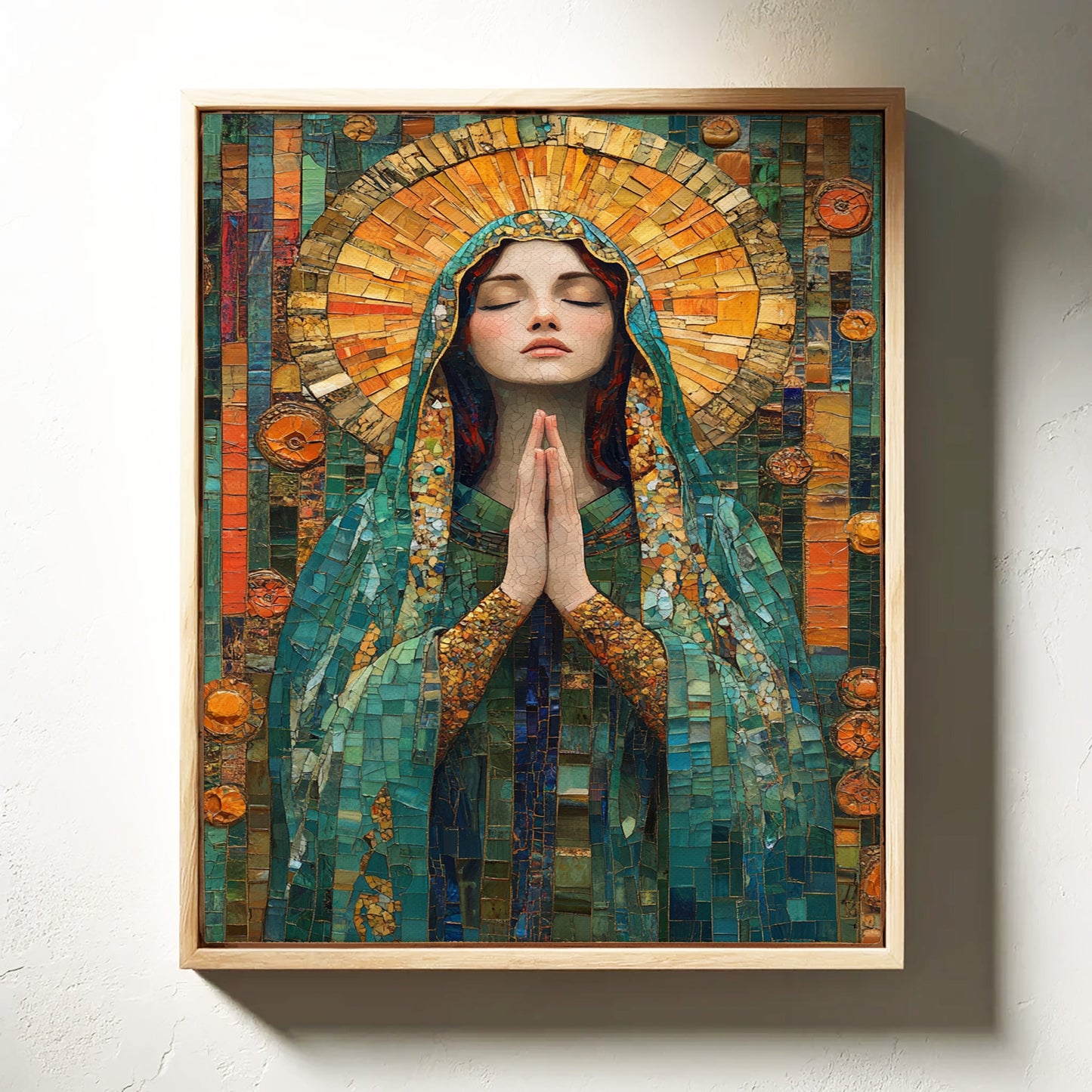 Serenity in Mosaic Light